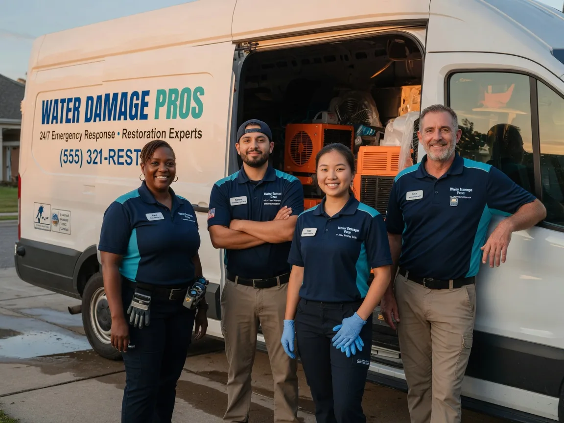 Water Damage Restoration company in Normangee, TX