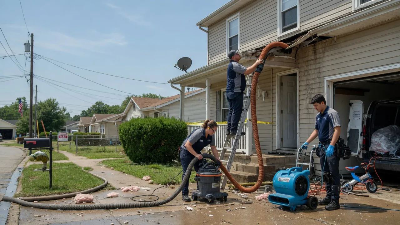 Water Damage Restoration in Normangee, TX near me